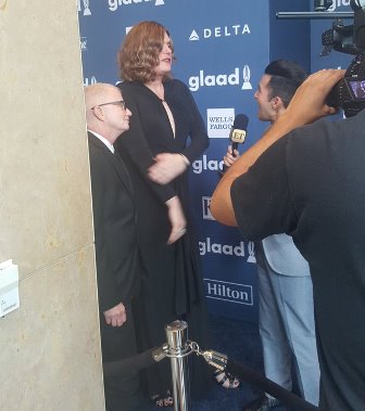 Лили Уачовски с първо появяване пред публика на наградите на GLAAD