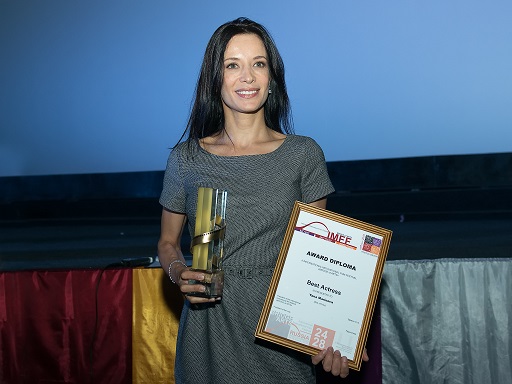 Яна Маринова с награда от фестивал за най-добра актриса