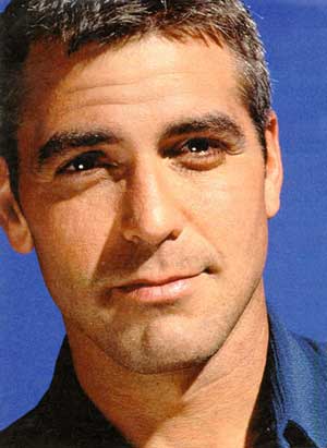 Джордж Клуни фен на европейския футбол
